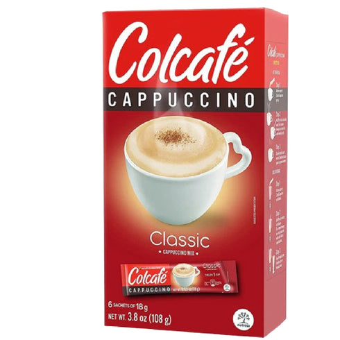 CAFE CAPPUCCINO COLCAFE 6U 108G CLASICO
