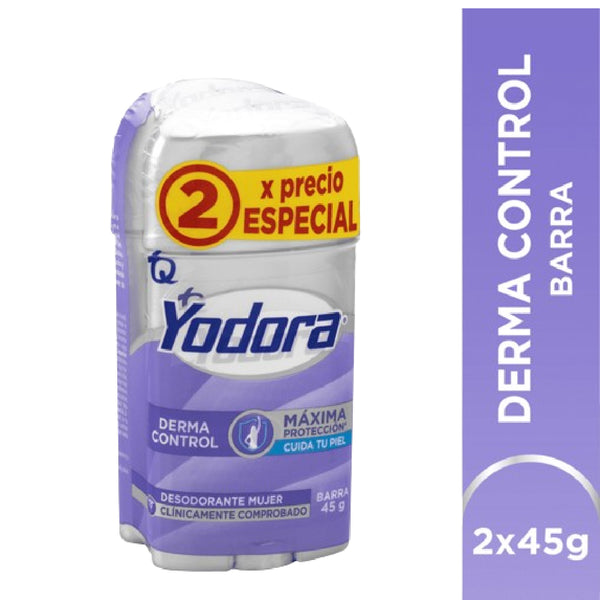 DESOD YODORA 2U 200G DERMA CTROL BARRA