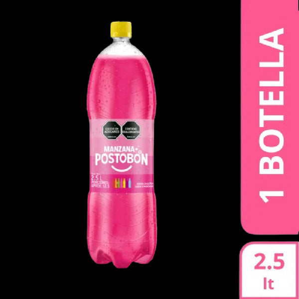 GASEOSA POSTOBON 2.5L MANZANA