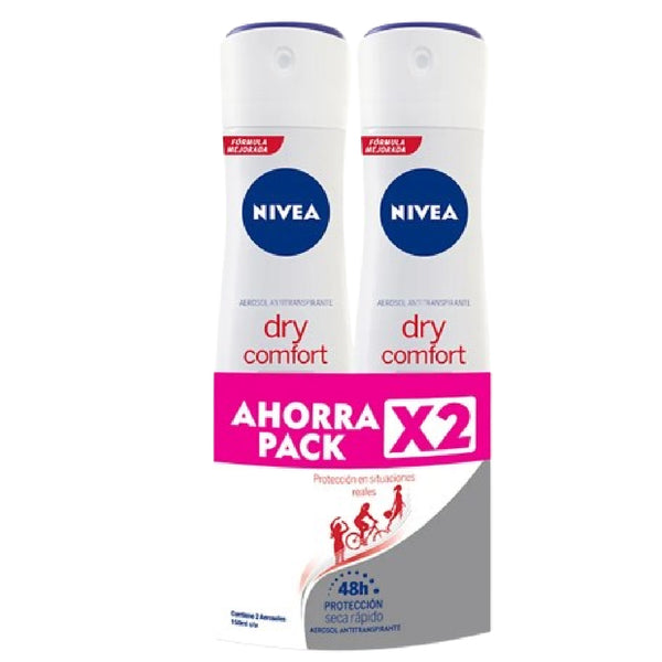DESOD NIVEA 2U 3000ML DRY CONFIDENC AERO