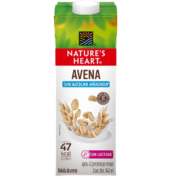 BEBIDA AVENA NATURES HEART 946ML S/AZUC