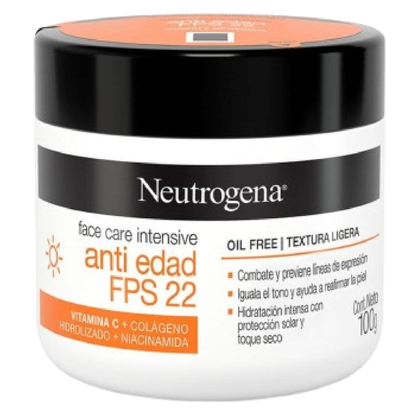 CREMA ANTIEDAD NEUTROGENA 100G FPS22