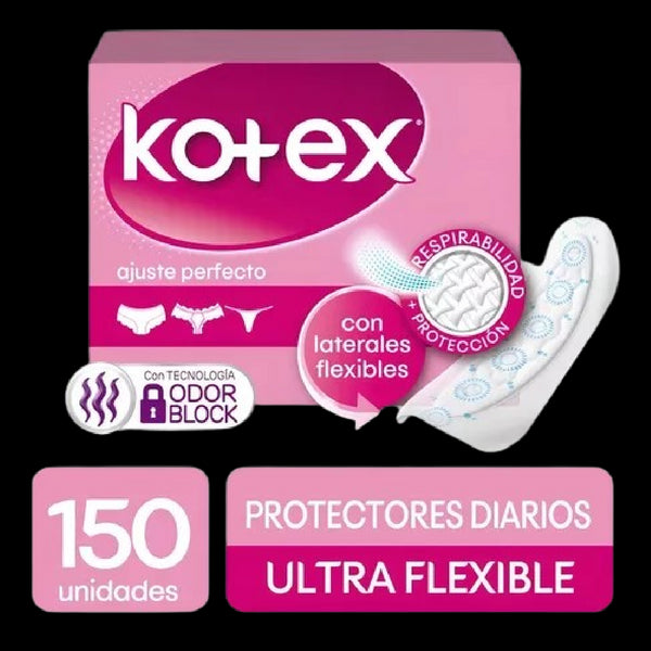 PROTEC KOTEX 150U DIARIOS ULTFLEXIBLE