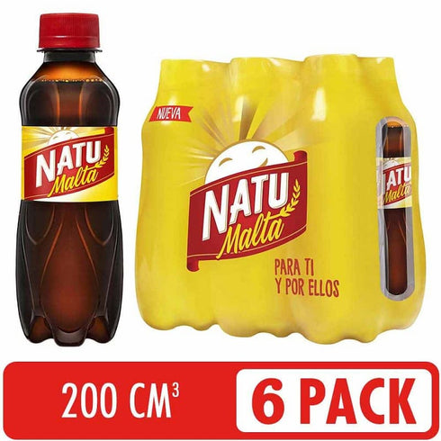 NATUMALTA 6U 200ML PET