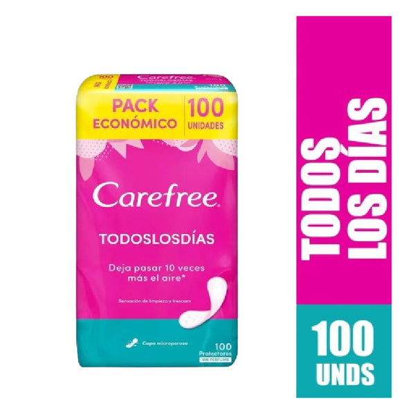 PROTEC CAREFREE 100U TODOS LOS DIAS