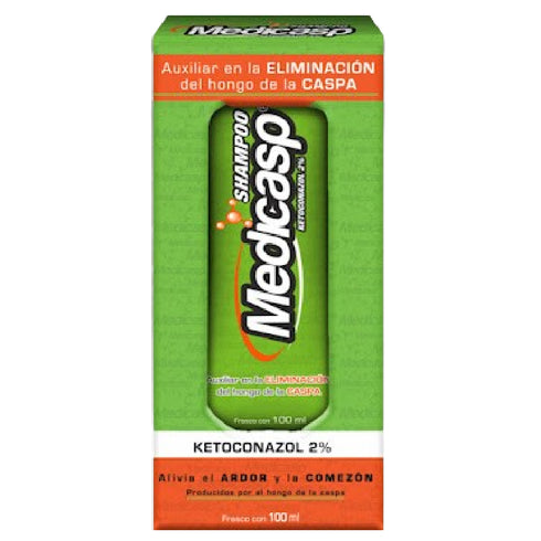 SHAMPOO MEDICASP 100ML KETOCONAZOL