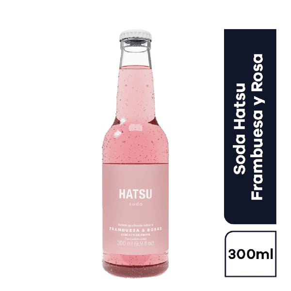 SODA HATSU 300ML FRAMBUESA