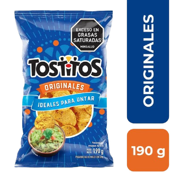 TOSTITOS ORIGINAL 190G NATURAL