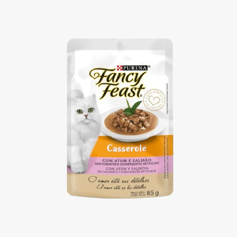 ALIMENTO FANCY FEAST 85G ATUN/ SALMON