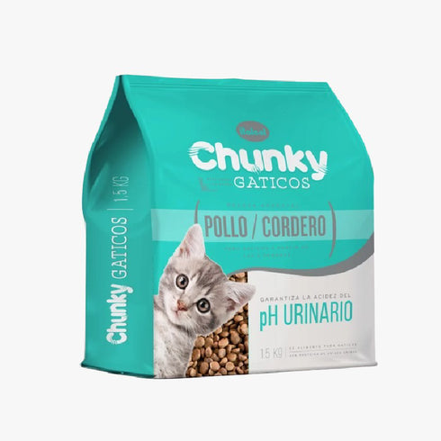 CUIDO CHUNKY GATITOS 1500G POLLO