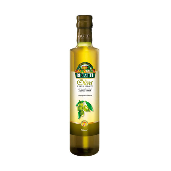 ACEITE BUCATTI OLIVA 750ML EXTRA VIRGEN