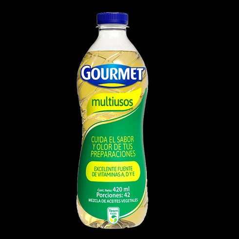 ACEITE GOURMET 420ML FAMILIA MULTIUSOS