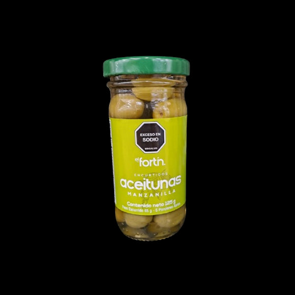ACEITUNA FORTIN 125G MANZANILLA