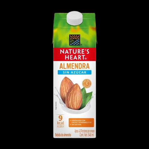 BEBIDA ALMENDRA NATURES HEART 946ML SIN AZUCAR