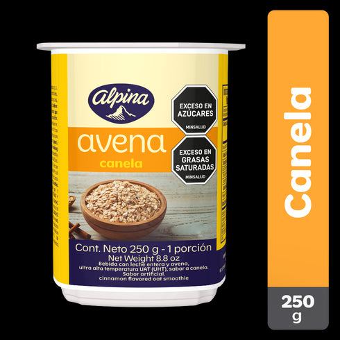 AVENA ALPINA 250G CANELA