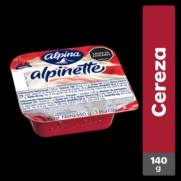 ALPINETTE ALPINA 140G CEREZA