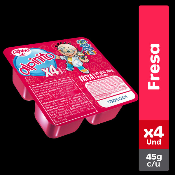 ALPINITO ALPINA 4U 45G FRESA