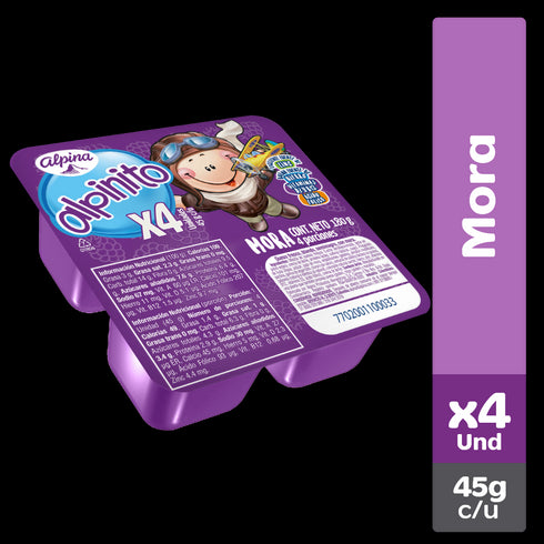 ALPINITO ALPINA 4U 180G MORA