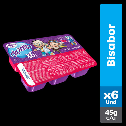 ALPINITO ALPINA 6U 45G FRESA MORA