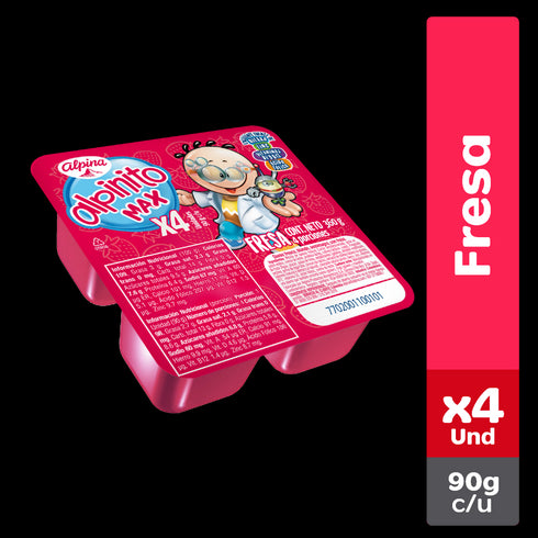 ALPINITO MAX 4U 90G FRESA
