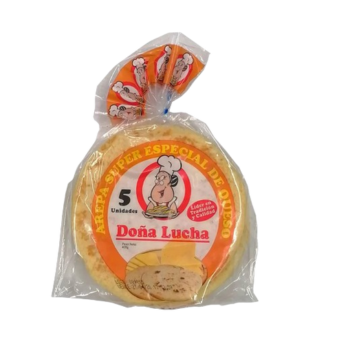 AREPA DONA LUCHA 5U 400G SUPER ESP/QUESO