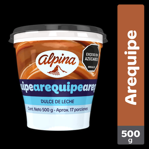 AREQUIPE ALPINA 500G DULCE LECHE