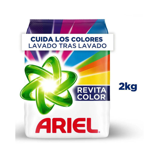 DETERGENTE ARIEL REVITACOLOR 2000G