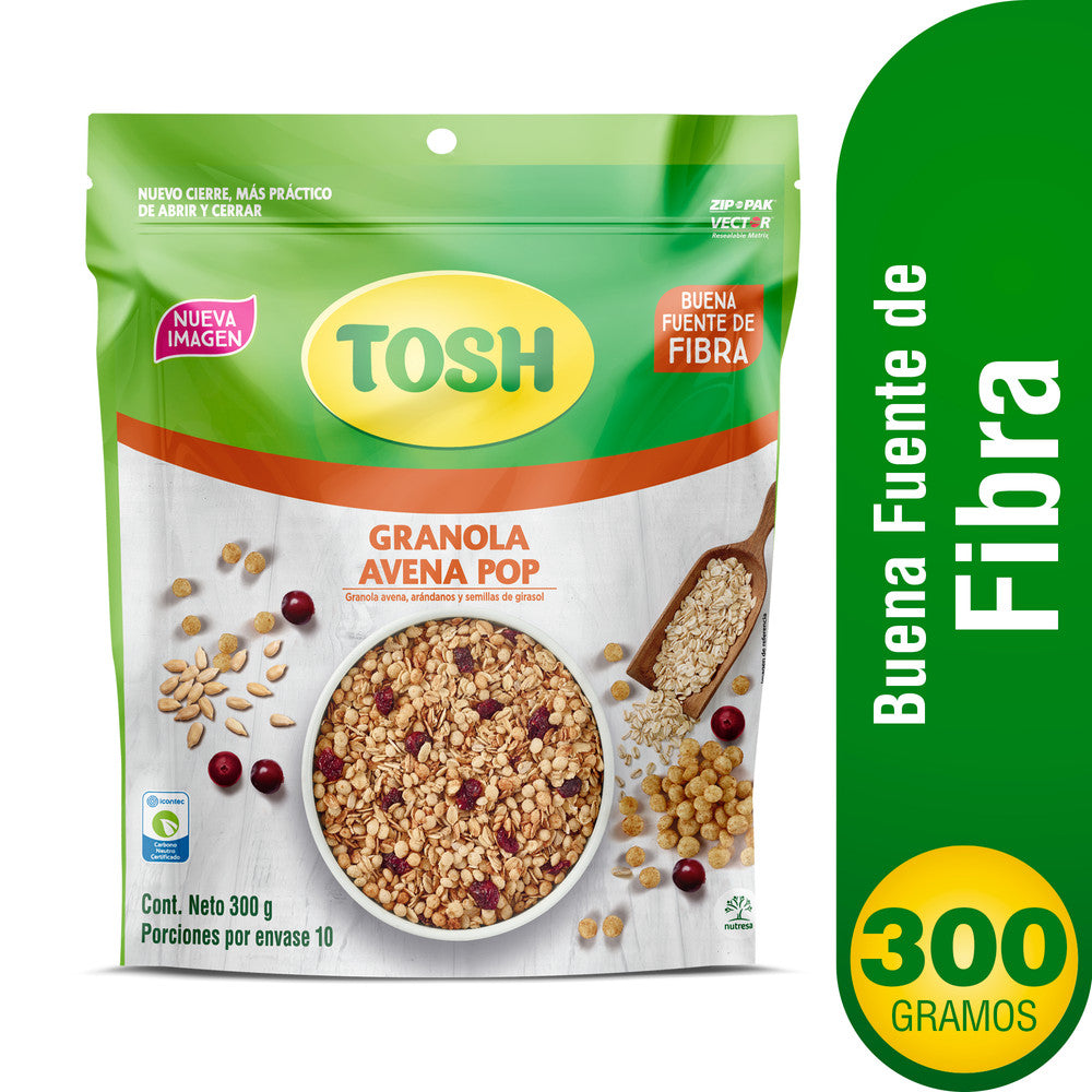 AVENA TOSH 300G POP – Supermercados Supermu - antes La Vaquita