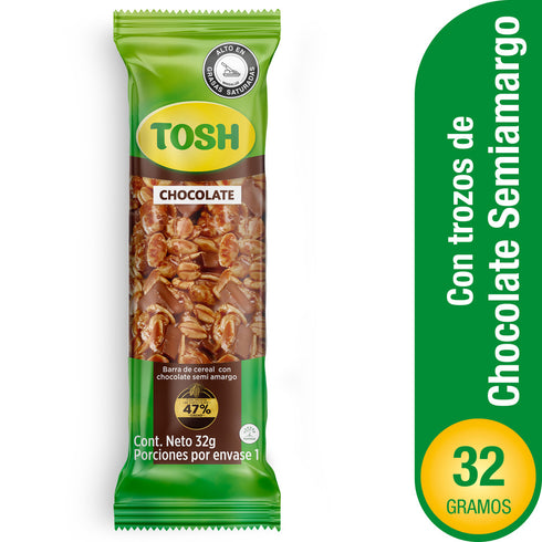 BARRA TOSH 32G CHOCOLATE