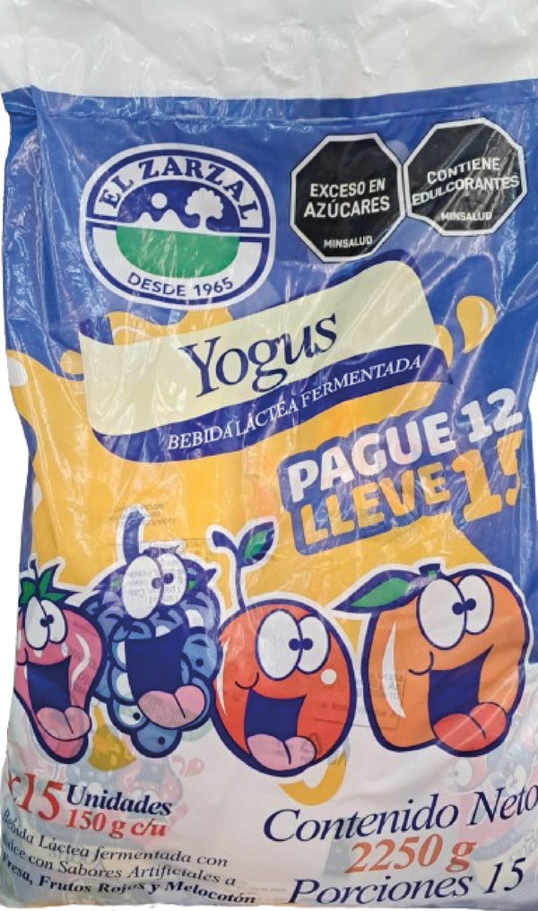 BEBIDA LACTEA EL ZARZAL 15U 2250G SURTIDO