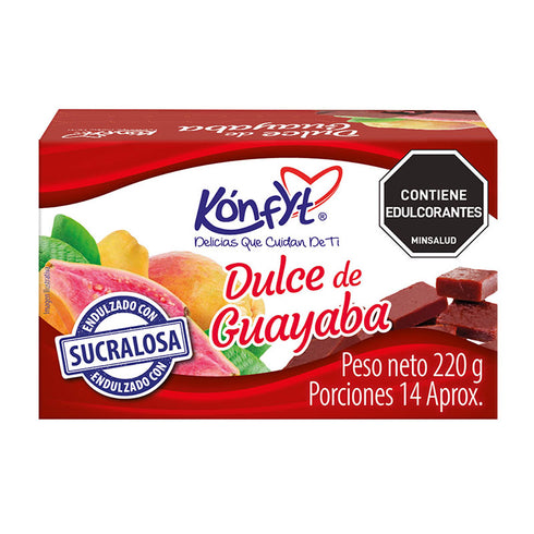 BOCADILLO KONFYT 220G GUAYABA DIET