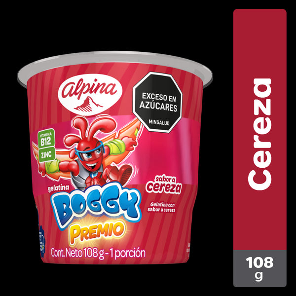 GELATINA BOGGY 108G PREMIO CEREZA