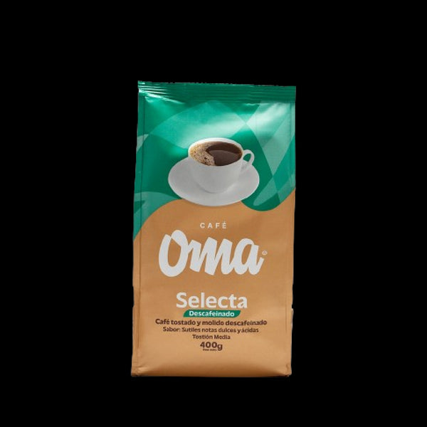 CAFÉ OMA 400G DESCAFEINADO MOLIDO