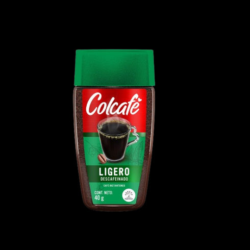 CAFE COLCAFE 40G DESCAFEINADO FCO XPORT