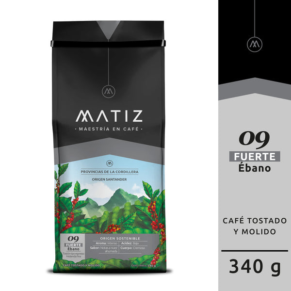 CAFE MATIZ MOLIDO 340G EBANO