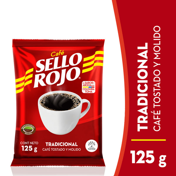 CAFE SELLO ROJO 125G FUERTE