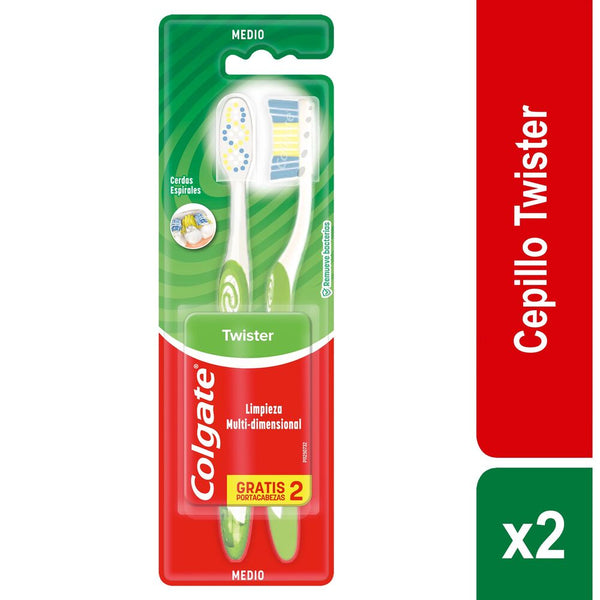 CEPILLO COLGATE 2U TWISTER MEDIO