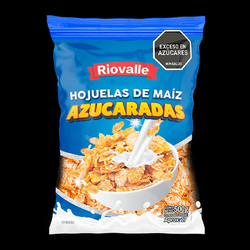 CEREAL HOJUELA AZUCARADA 500G RIOVALLE