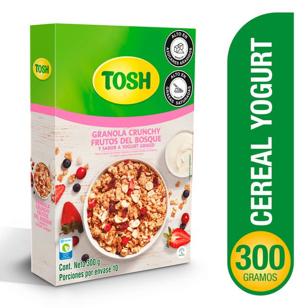 CEREAL TOSH 300G YOGURT GRIEGO