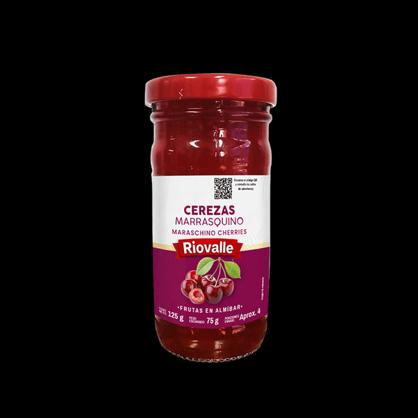 CEREZA MORRASCHINO RIOVALLE 125G