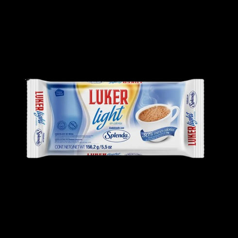 CHOCOLATE LUKER 156.6G LIGHT SPLENDA
