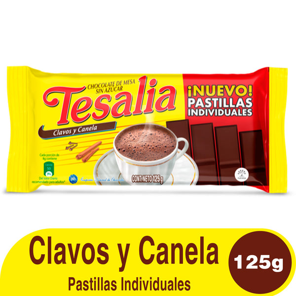CHOCOLATE TESALIA 125G CYC P/INDIVIDUAL