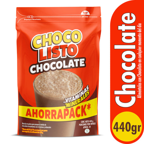 CHOCOLISTO 440G CHOCOLATE