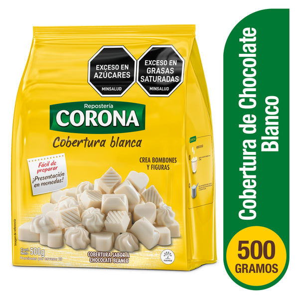 COBERTURA MASA GLASE 500G BLANCA