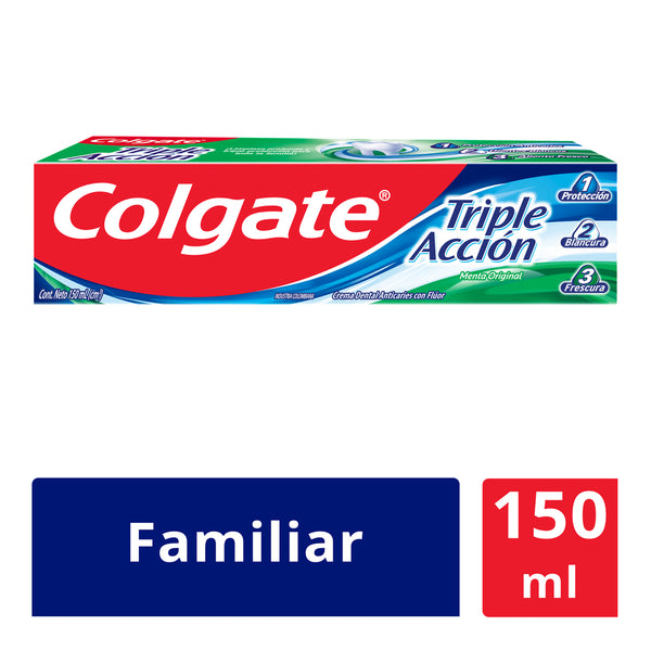 CREMA COLGATE 150G TRIPLE ACCION