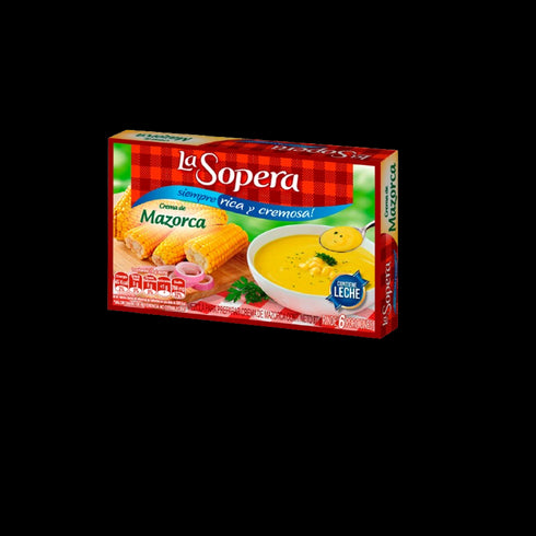 CREMA SOPERA 6PORCIONES MAZORCA TIERNA