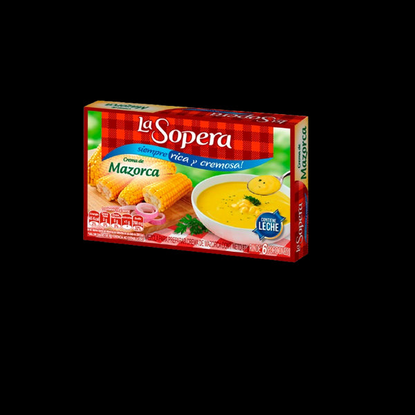 CREMA SOPERA 6PORCIONES MAZORCA TIERNA