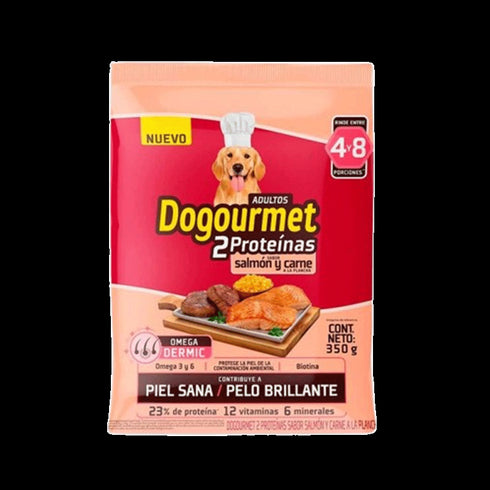CUIDO DOGOURMET 350G SALMON Y CARNE