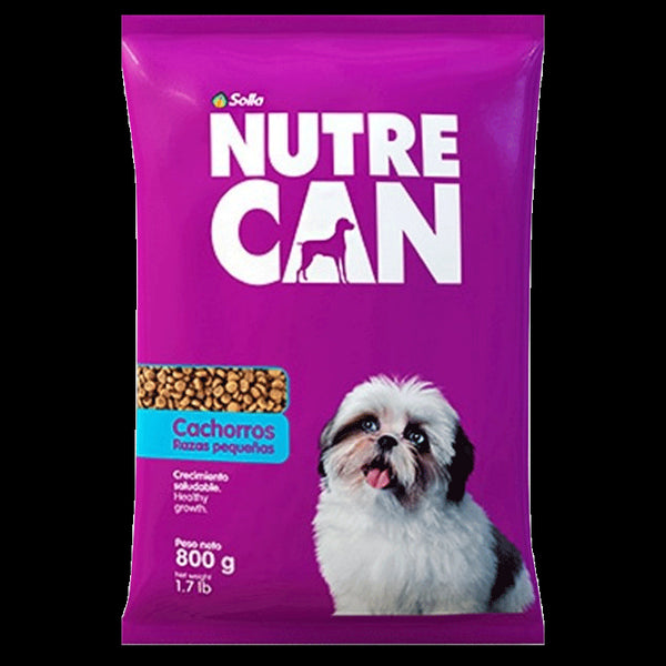 CUIDO NUTRECAN 800G CACHORRO RZ PEQUENAS
