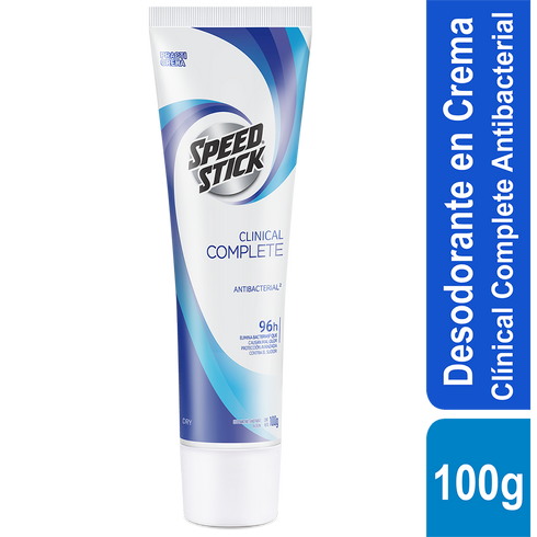 Desodorante Hombre Speed Stick Clinico Antitranspirante Tubo 100g
